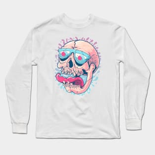 Skull Holiday Long Sleeve T-Shirt